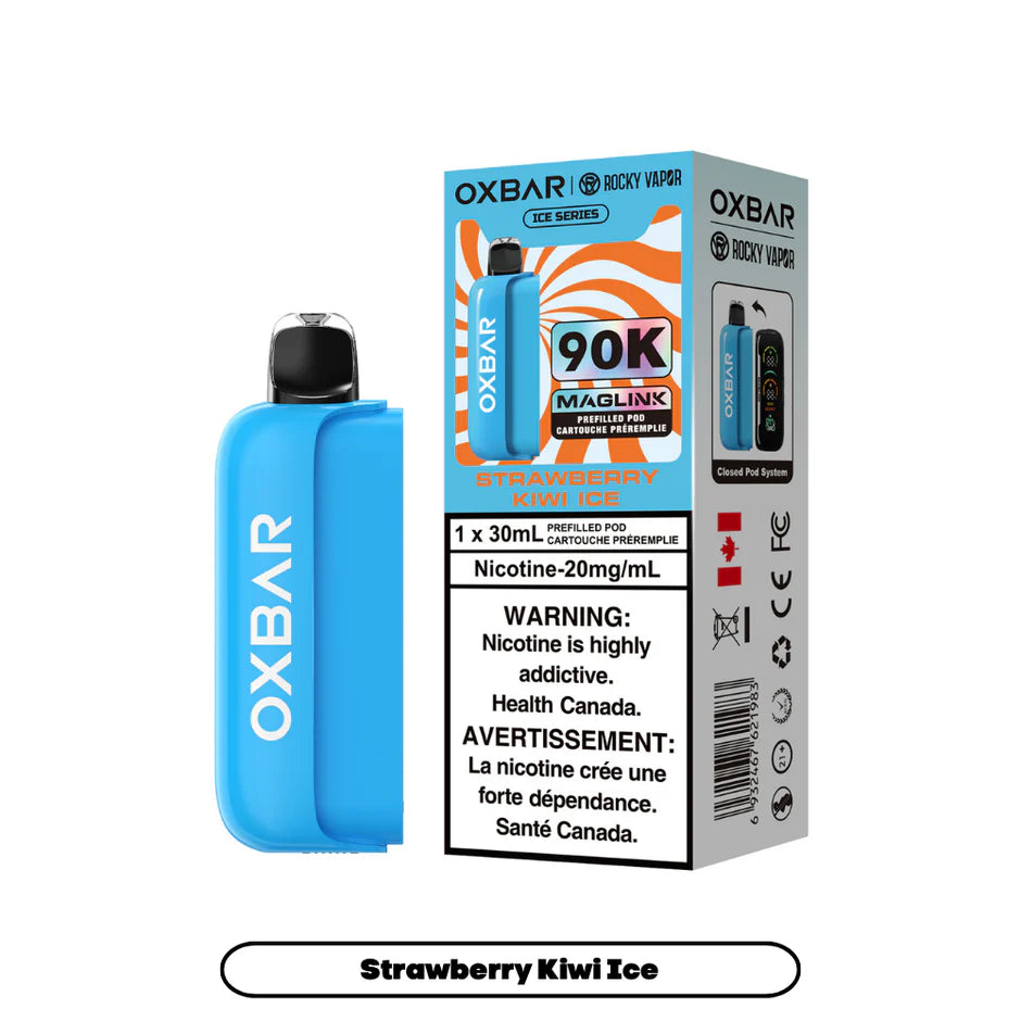 ROCKY VAPOR OXBAR MAGLINK ICE SERIES POD (ALBERTA)