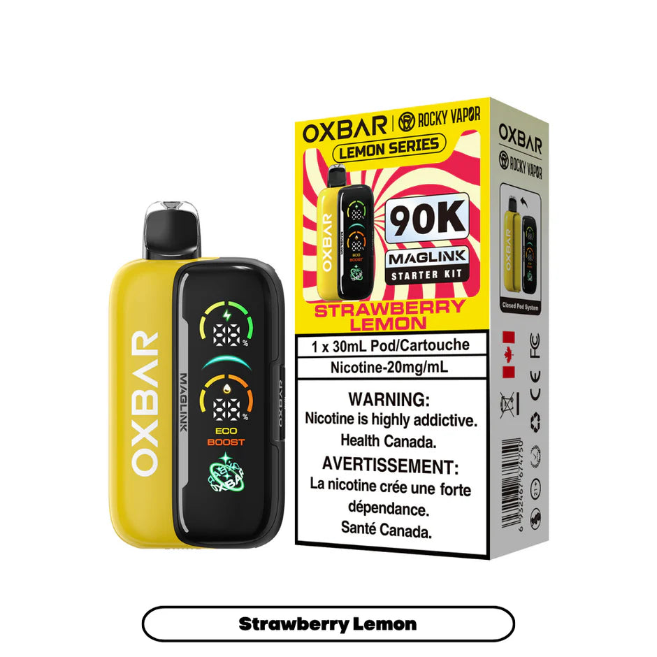 ROCKY VAPOR OXBAR MAGLINK LEMON SERIES STARTER KIT (ALBERTA)