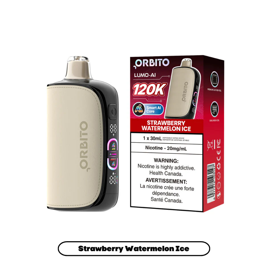 ORBITO LUMO AI 120K DISPOSABLE VAPE (ALBERTA)