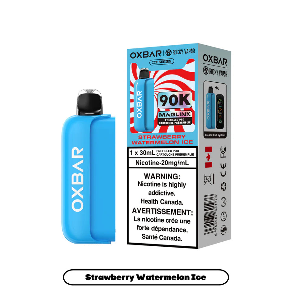 ROCKY VAPOR OXBAR MAGLINK ICE SERIES POD (ALBERTA)