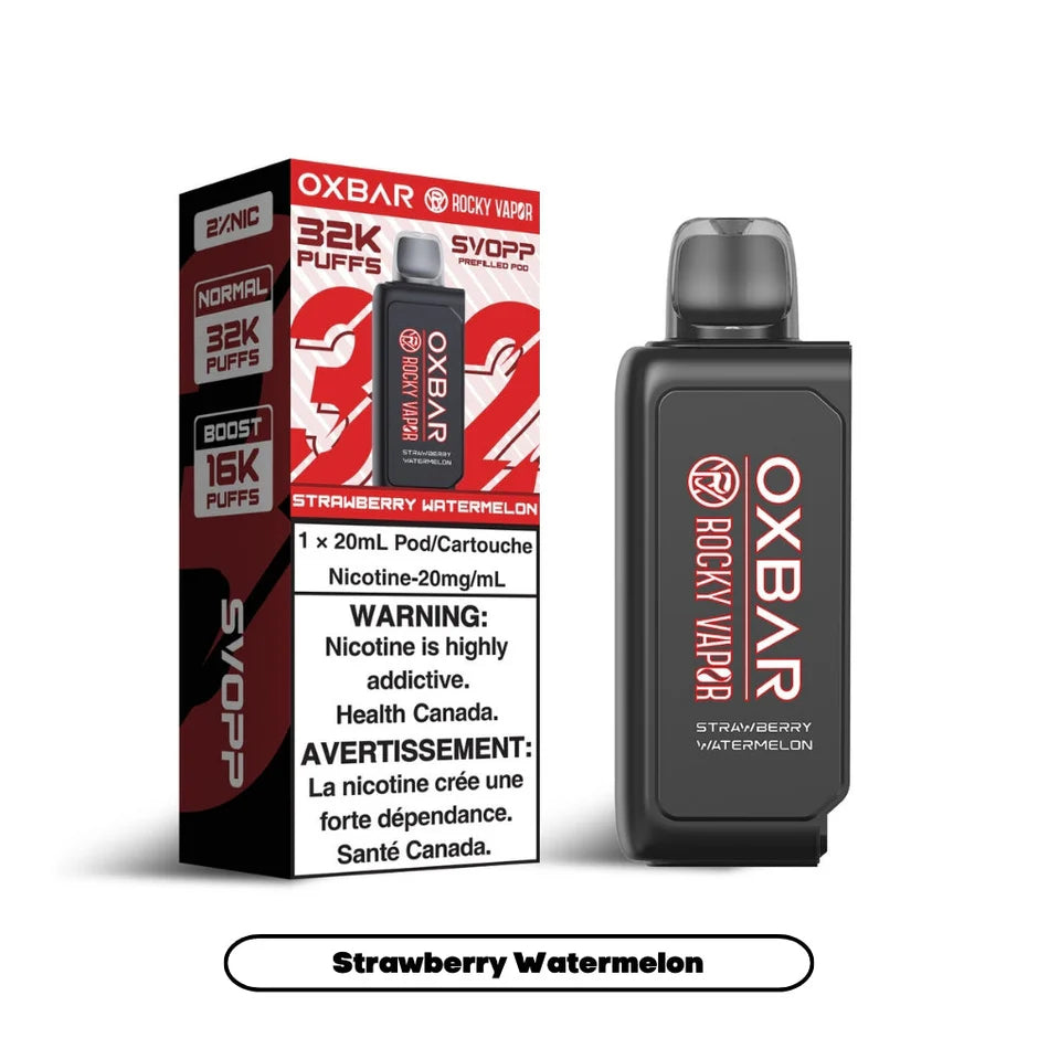 SVOPP ROCKY VAPOR OXBAR 32K POD (ALBERTA)