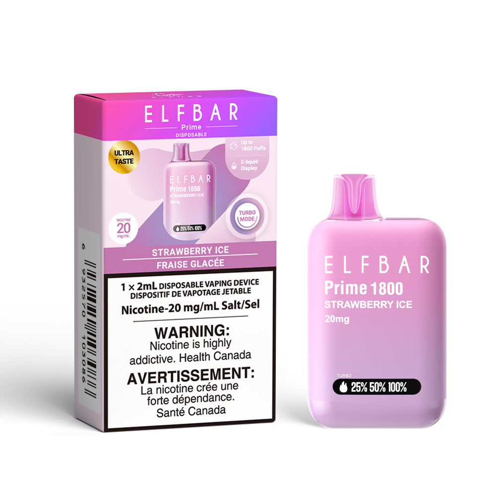 ELF BAR PRIME 1800 DISPOSABLE VAPE (ALBERTA)