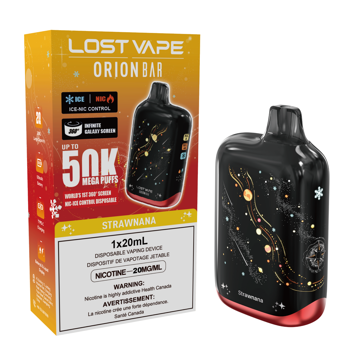 LOST VAPE ORION BAR 50K DISPOSABLE VAPE (ALBERTA)