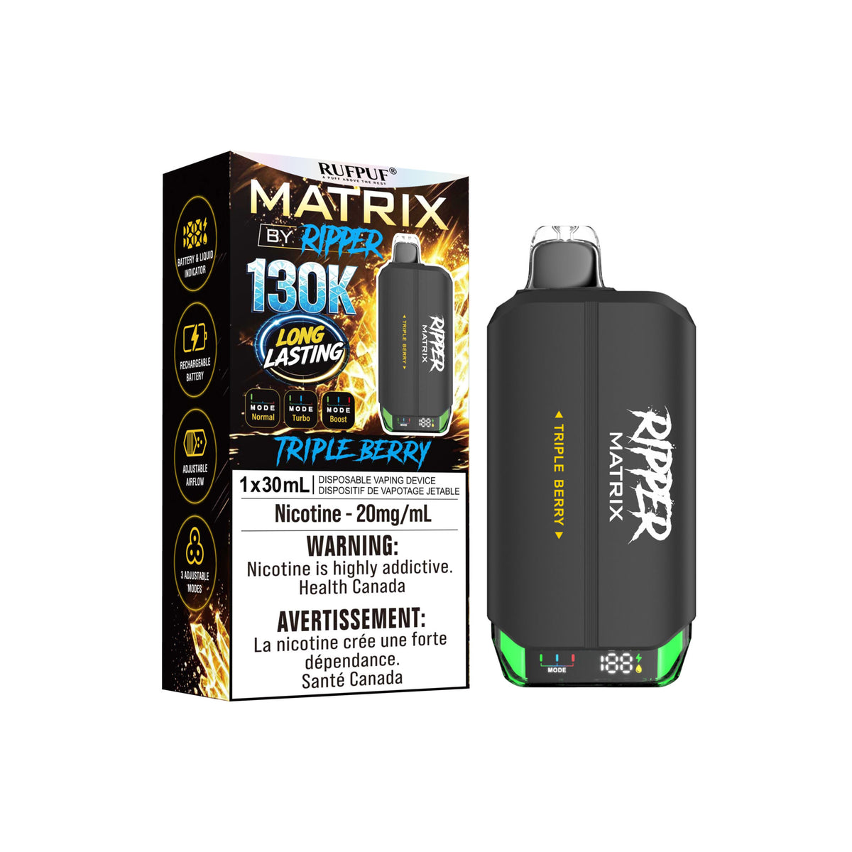 RIPPER MATRIX DISPOSABLE VAPE (ALBERTA)