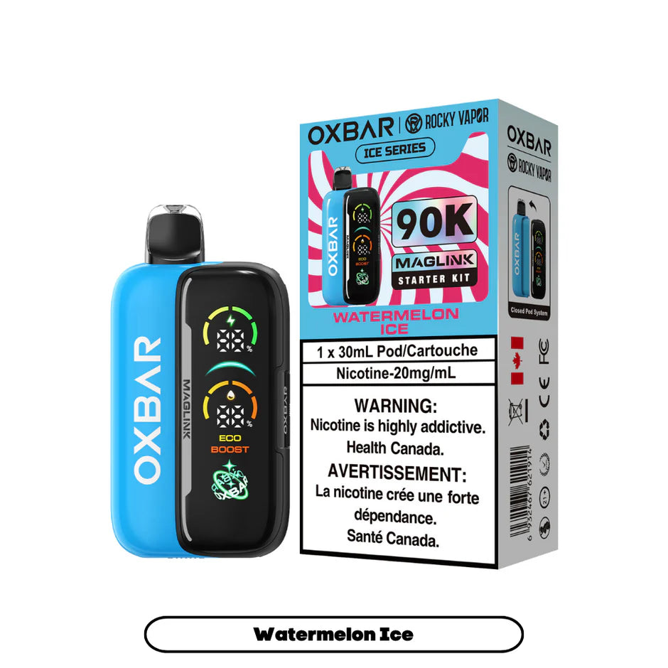 ROCKY VAPOR OXBAR MAGLINK ICE SERIES STARTER KIT (ALBERTA)