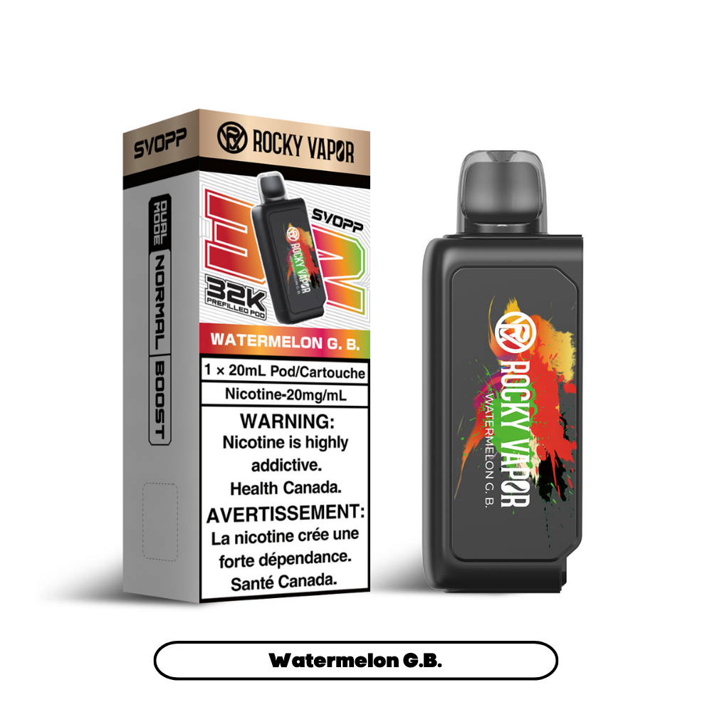 SVOPP ROCKY VAPOR 32K POD (ALBERTA)