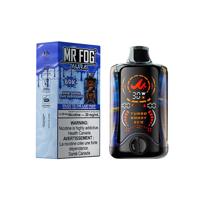 MR FOG AURA 60K DISPOSABLE VAPE (ALBERTA)