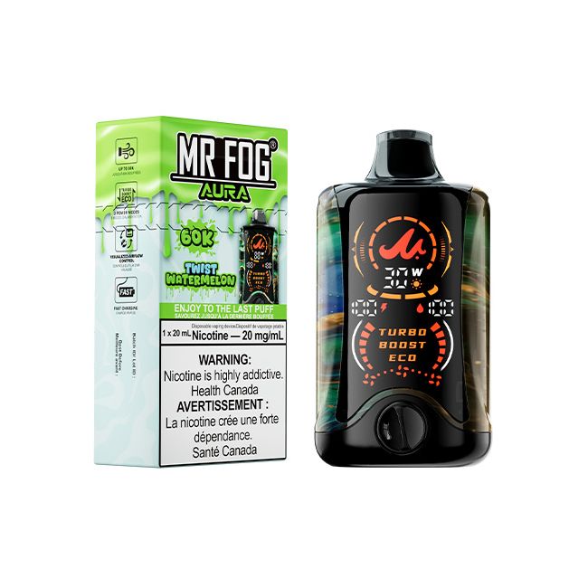 MR FOG AURA 60K DISPOSABLE VAPE (ALBERTA)