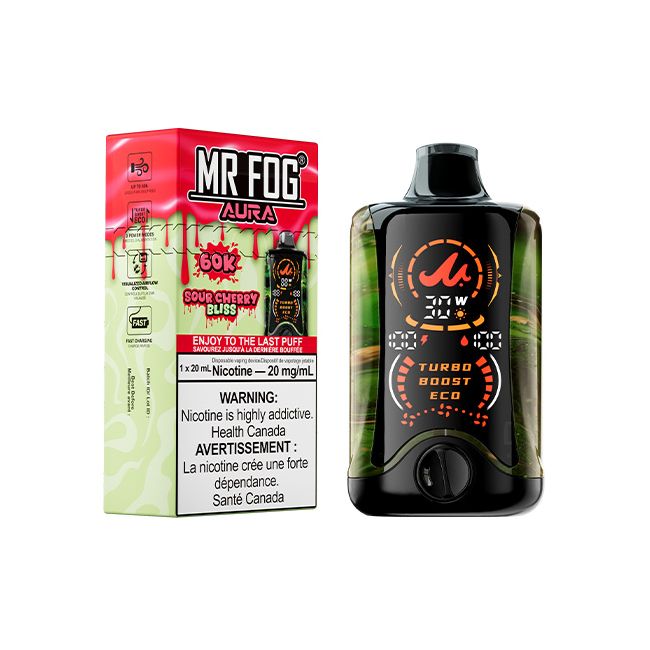 MR FOG AURA 60K DISPOSABLE VAPE (ALBERTA)