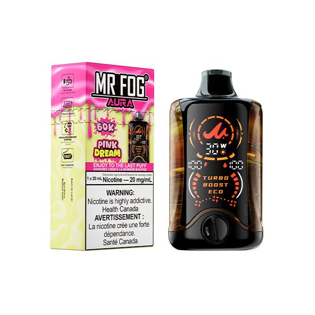 MR FOG AURA 60K DISPOSABLE VAPE (ALBERTA)