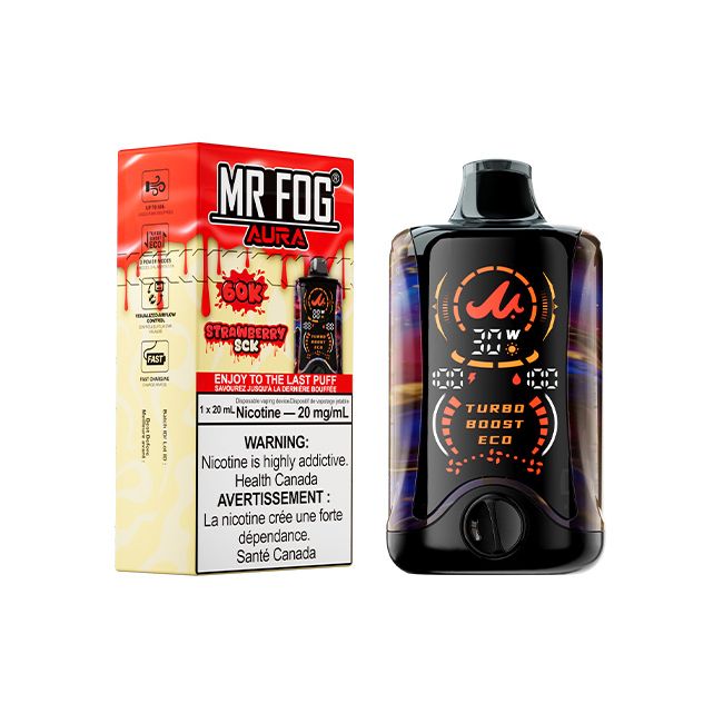 MR FOG AURA 60K DISPOSABLE VAPE (ALBERTA)