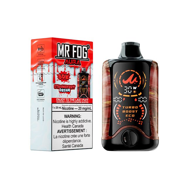 MR FOG AURA 60K DISPOSABLE VAPE (ALBERTA)