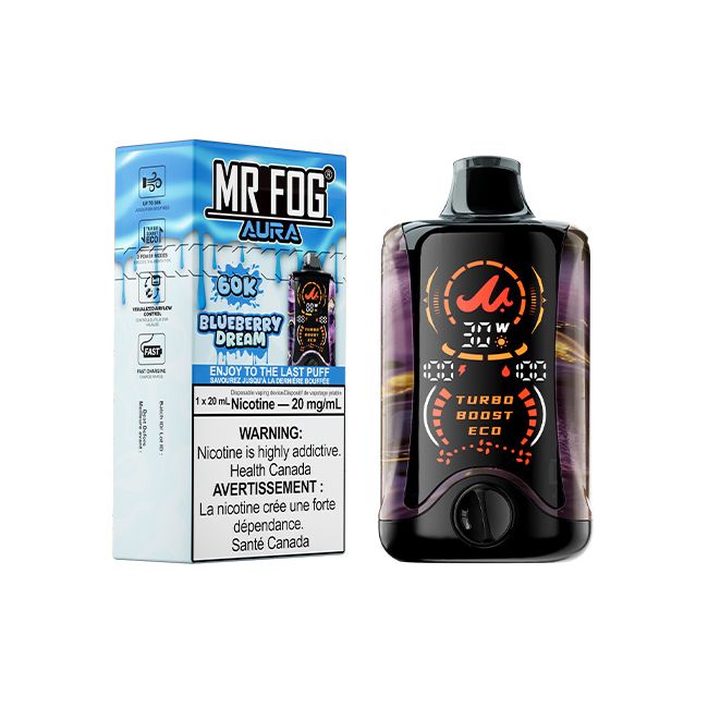 MR FOG AURA 60K DISPOSABLE VAPE (ALBERTA)