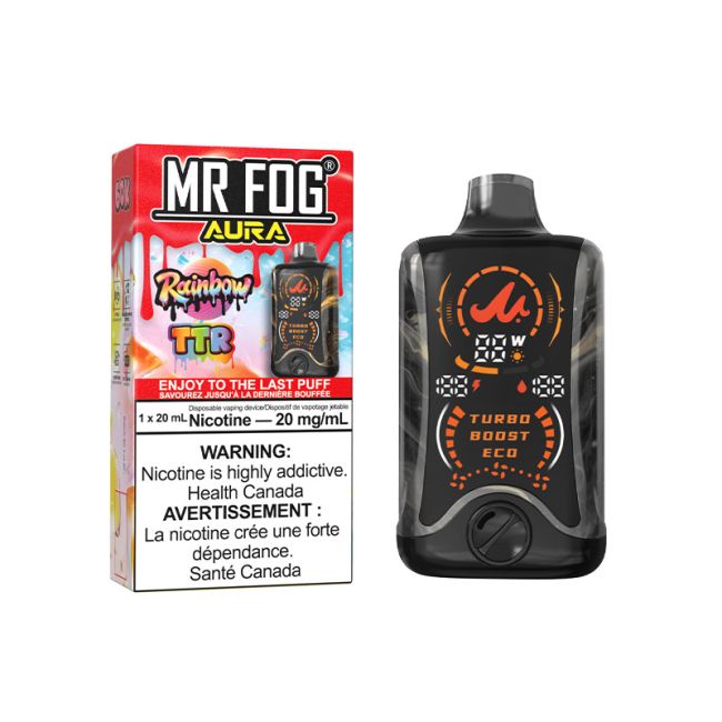MR FOG AURA 60K RAINBOW DISPOSABLE VAPE (ALBERTA)