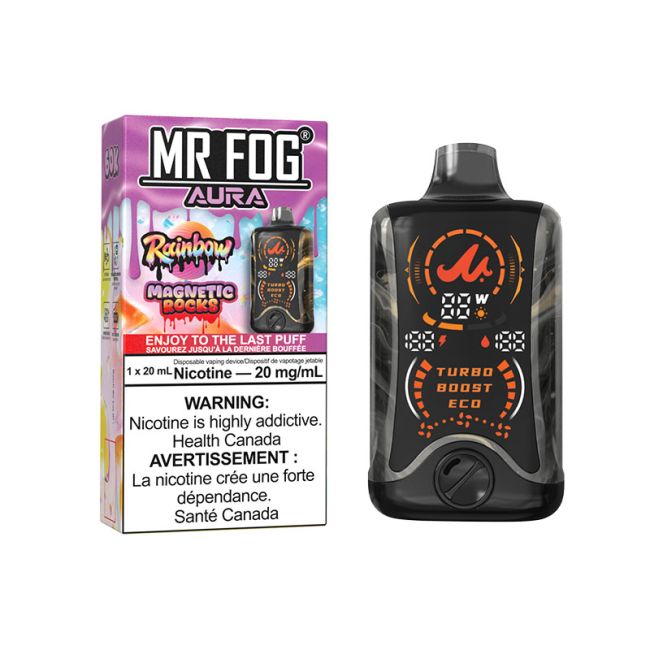 MR FOG AURA 60K RAINBOW DISPOSABLE VAPE (ALBERTA)