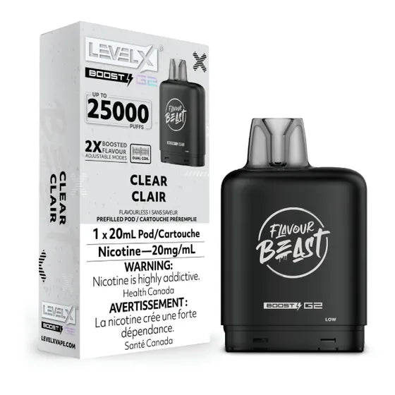 LEVEL X FLAVOUR BEAST BOOST G2 25K POD (ALBERTA)
