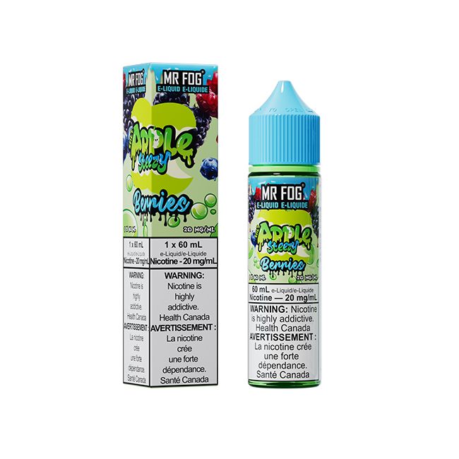 MR FOG E-LIQUID SALT APPLE STEEZY (60ML) (ALBERTA)