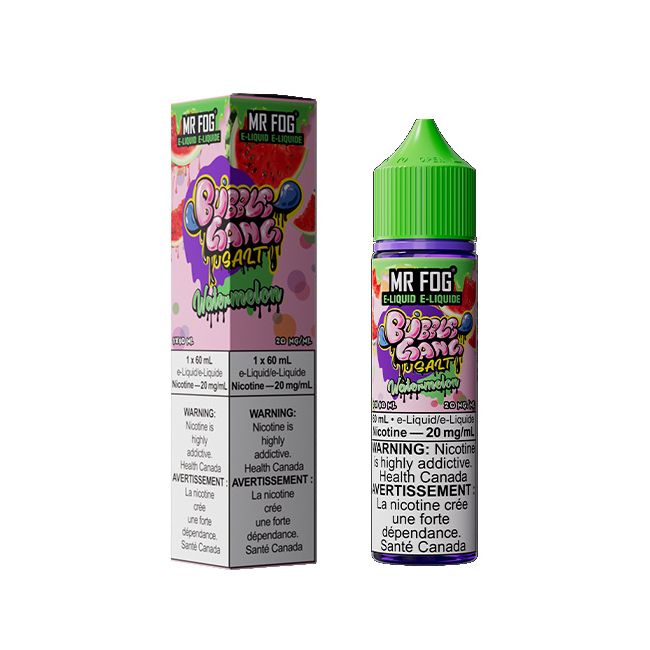 MR FOG E-LIQUID SALT BUBBLE GANG (60ML) (ALBERTA)