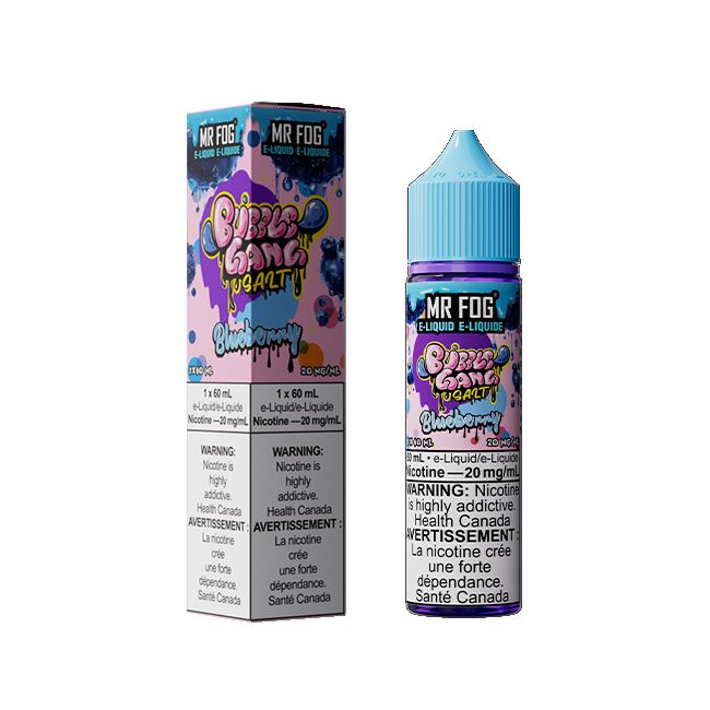 MR FOG E-LIQUID SALT BUBBLE GANG (60ML) (ALBERTA)
