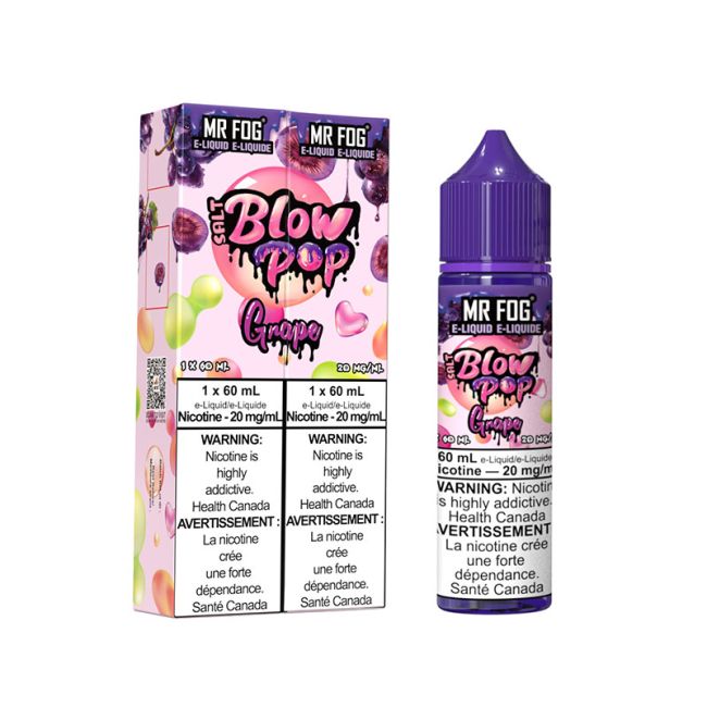 MR FOG E-LIQUID SALT BLOW POP (60ML) (ALBERTA)