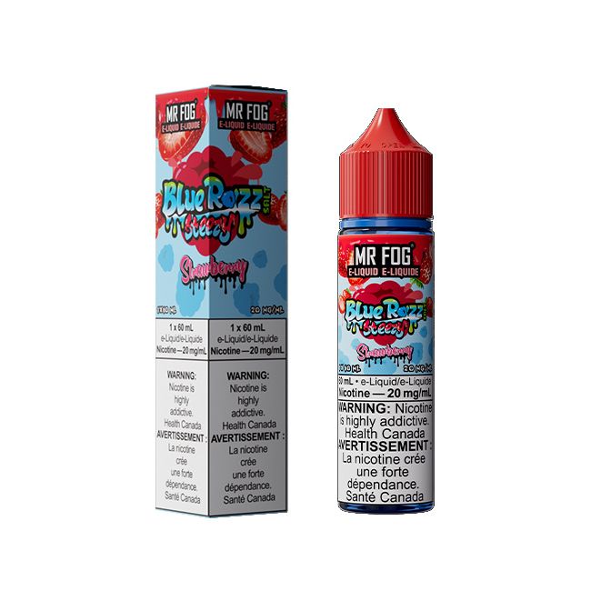 MR FOG E-LIQUID SALT BLUE RAZZ STEEZY (60ML) (ALBERTA)