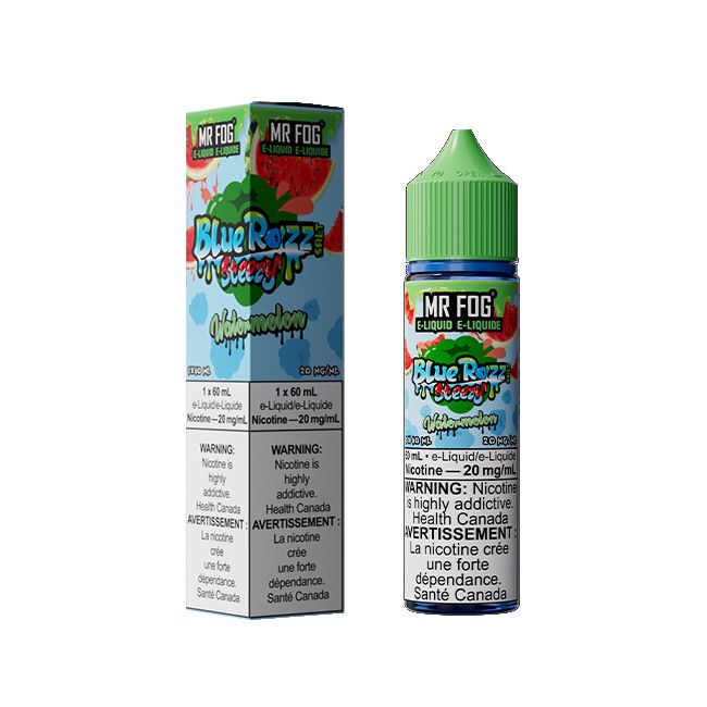 MR FOG E-LIQUID SALT BLUE RAZZ STEEZY (60ML) (ALBERTA)