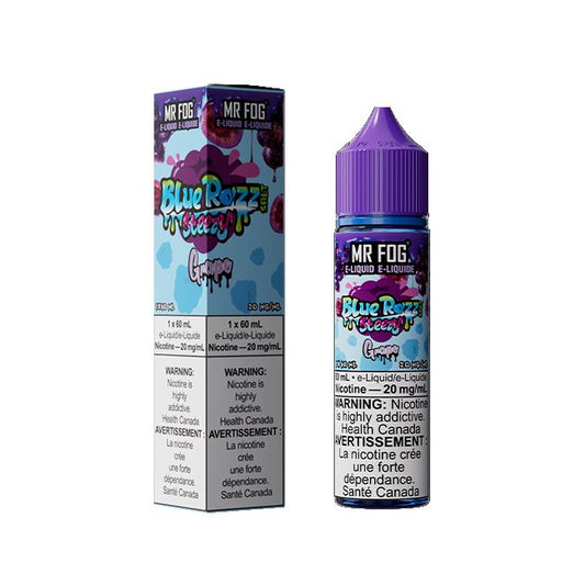 MR FOG E-LIQUID SALT BLUE RAZZ STEEZY (60ML) (ALBERTA)