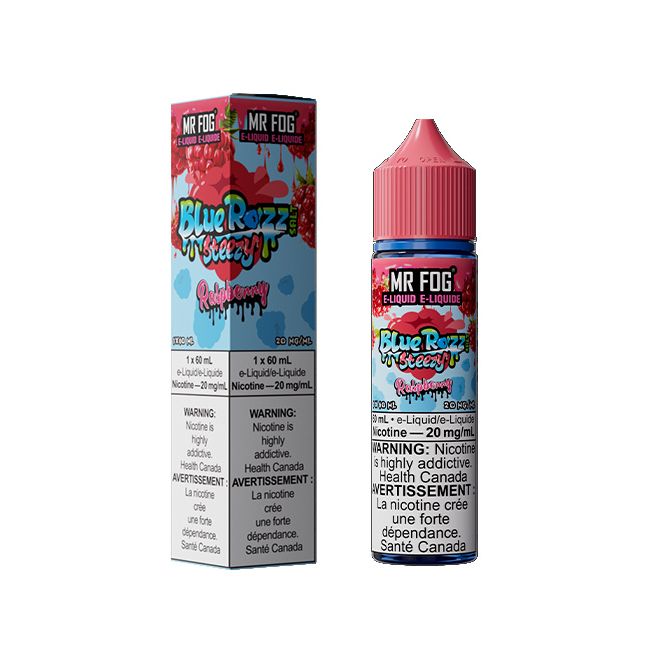 MR FOG E-LIQUID SALT BLUE RAZZ STEEZY (60ML) (ALBERTA)