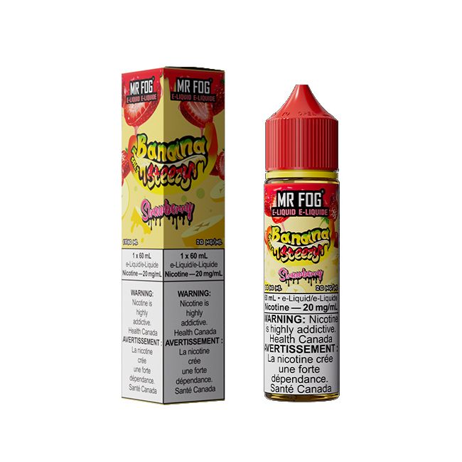MR FOG E-LIQUID SALT BANANA STEEZY (60ML) (ALBERTA)