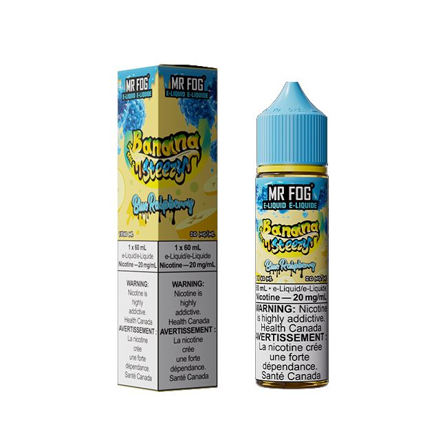 MR FOG E-LIQUID SALT BANANA STEEZY (60ML) (ALBERTA)