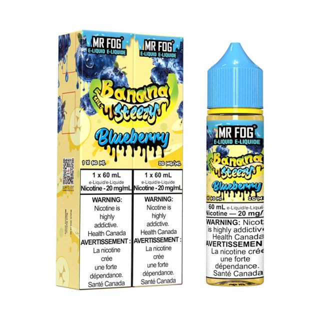 MR FOG E-LIQUID SALT BANANA STEEZY (60ML) (ALBERTA)