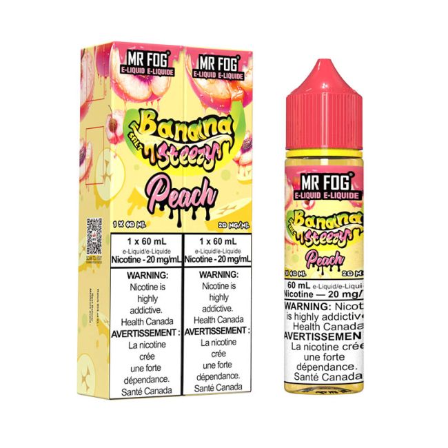 MR FOG E-LIQUID SALT BANANA STEEZY (60ML) (ALBERTA)