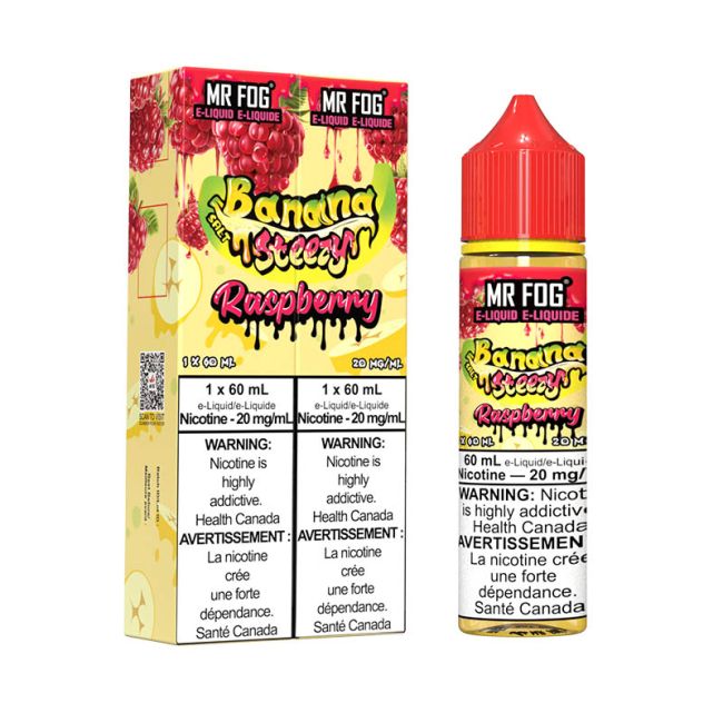MR FOG E-LIQUID SALT BANANA STEEZY (60ML) (ALBERTA)