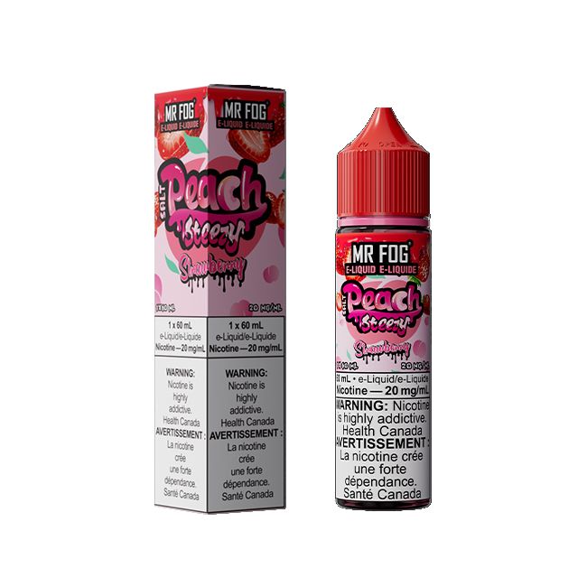 MR FOG E-LIQUID SALT PEACH STEEZY (60ML) (ALBERTA)
