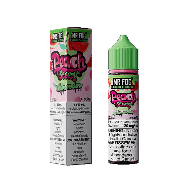 MR FOG E-LIQUID SALT PEACH STEEZY (60ML) (ALBERTA)