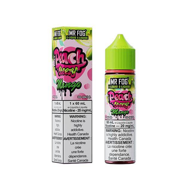 MR FOG E-LIQUID SALT PEACH STEEZY (60ML) (ALBERTA)