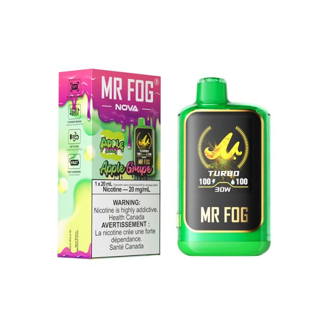 MR FOG NOVA 36K APPLE STEEZY DISPOSABLE VAPE (ALBERTA)