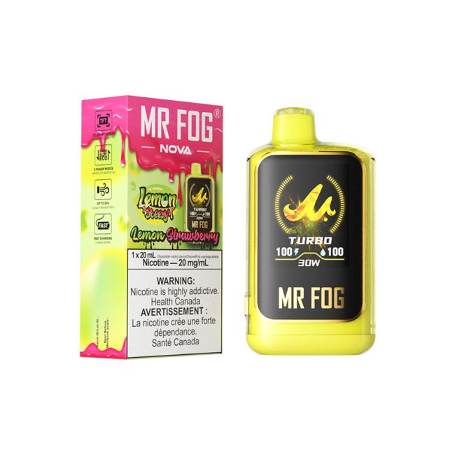 MR FOG NOVA 36K LEMON STEEZY DISPOSABLE VAPE (ALBERTA)