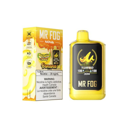 MR FOG NOVA 36K BANANA STEEZY DISPOSABLE VAPE (ALBERTA)