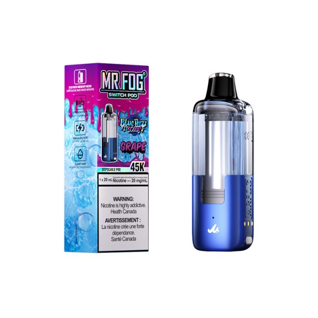 MR FOG SWITCH POD BLUE RAZZ STEEZY (ALBERTA)