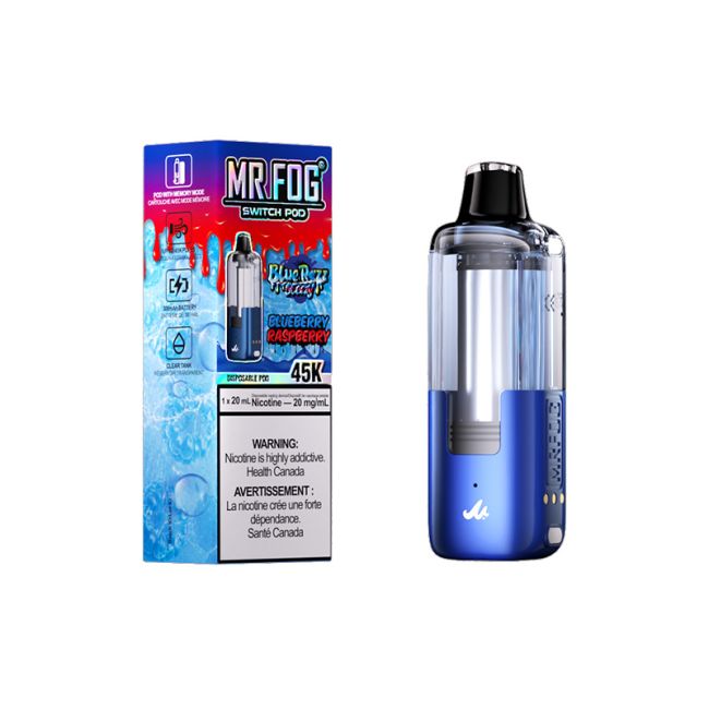 MR FOG SWITCH POD BLUE RAZZ STEEZY (ALBERTA)